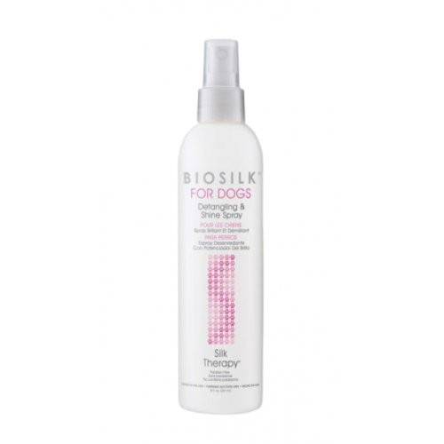Kailio iššukavimą lengvinantis ir žvilgesio suteikiantis purškiklis šunims For Dogs Silk Therapy Detangling & Shine Spray 237ml