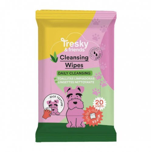 Valomosios drėgnos servetėlės šunims Pet Cleansing Wipes 20vnt