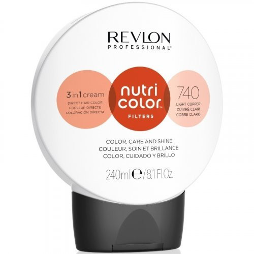 Dažanti plaukų kaukė Nutri Color Filters Mask Nr.740, 240ml 