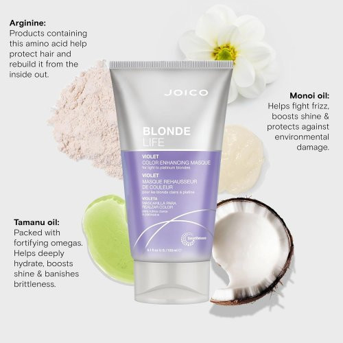 Joico Tonuojanti kaukė šviesiems plaukams Blonde Life Color Enhancing Masque