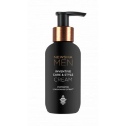 Newsha Daugiafunkcis 3 viename plaukų, veido ir barzdos priežiūros kremas Inventive Care & Style Cream