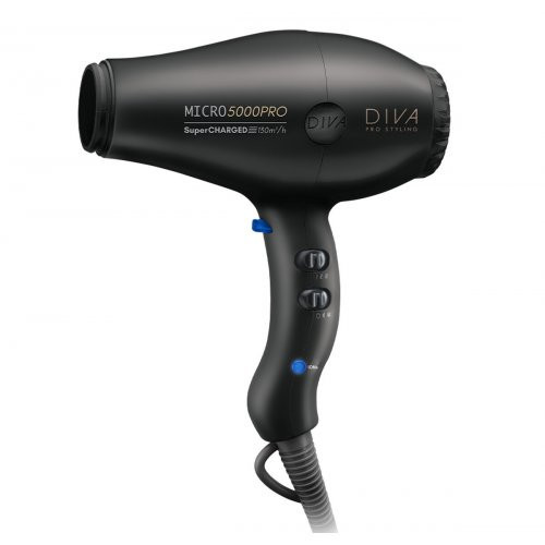 Plaukų džiovintuvas Micro 5000 Pro Dryer Black