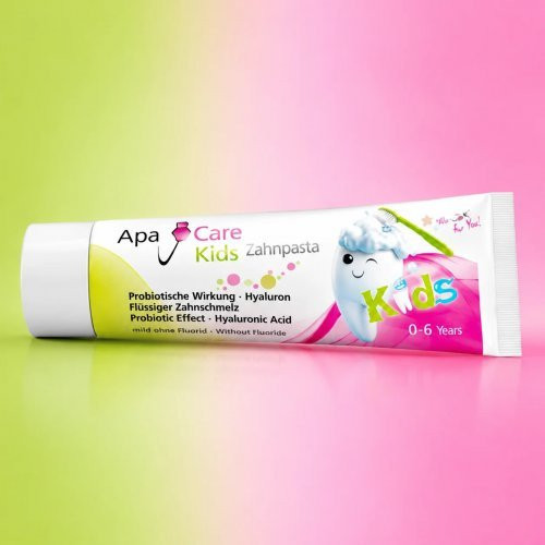 ApaCare Vaikiška dantų pasta 0-6 metų vaikams KIDS Toothpaste 0-6 Years