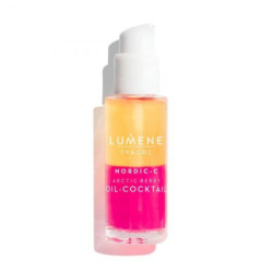 Lumene Dvifazis veido aliejus švytėjimui Nordic-C [Valo] Arctic Berry Oil-Cocktail