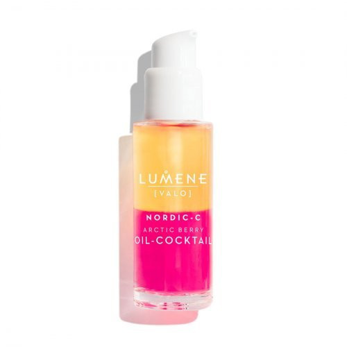 Lumene Dvifazis veido aliejus švytėjimui Nordic-C [Valo] Arctic Berry Oil-Cocktail