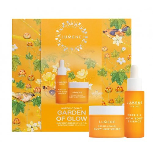 Skaistinamasis veido priežiūros rinkinys Nordic-C [Valo] Garden of Glow Gift Set