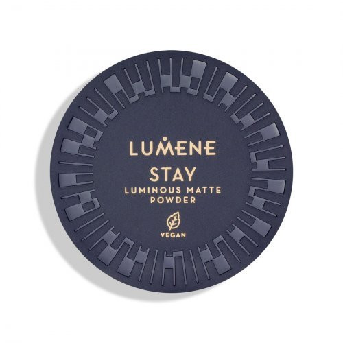 Lumene Matinė kompaktinė pudra Stay Luminous Matte Powder