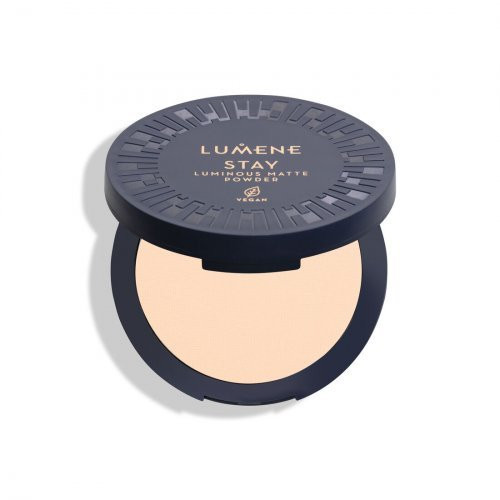 Lumene Matinė kompaktinė pudra Stay Luminous Matte Powder