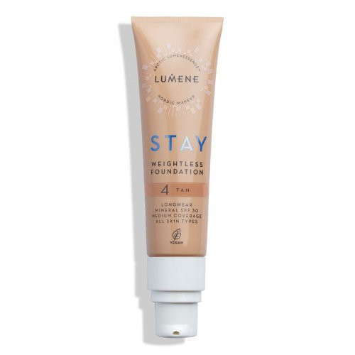 Lumene Lengvas ilgai išliekantis makiažo pagrindas su SPF30 Stay Weightless Foundation SPF30
