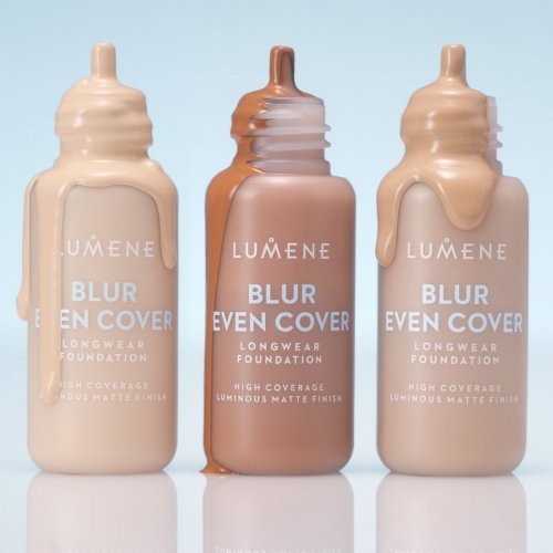 Lumene Ilgai išliekantis maskuojamasis makiažo pagrindas Blur Even Cover Foundation