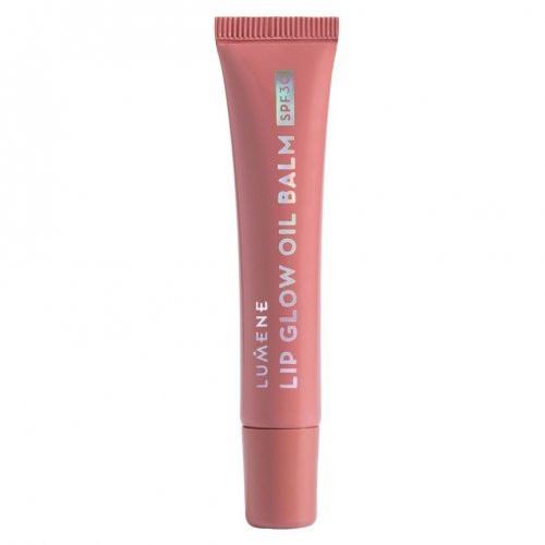 Drėkinamasis lūpų aliejus-balzamas su SPF30 Lip Glow Oil Balm SPF30 1 Fudge, 10ml