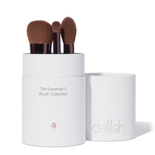 Delilah Penkių makiažo šepetėlių rinkinys The Essential 5 Brush Collection
