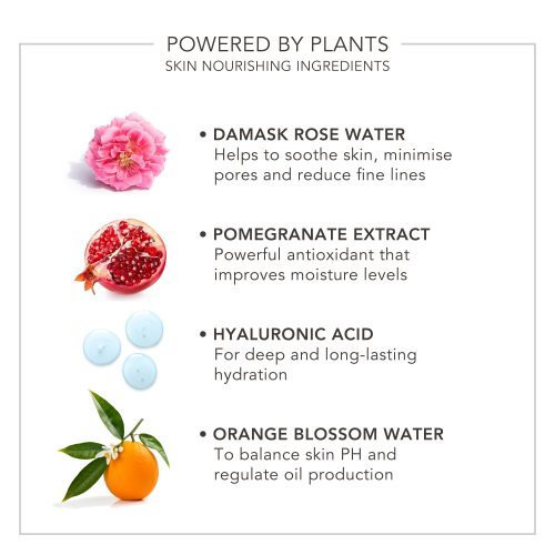 Delilah Drėkinamoji veido ir makiažo dulksna Wake Up Radiant Hydrating Skin & Make-up Mist