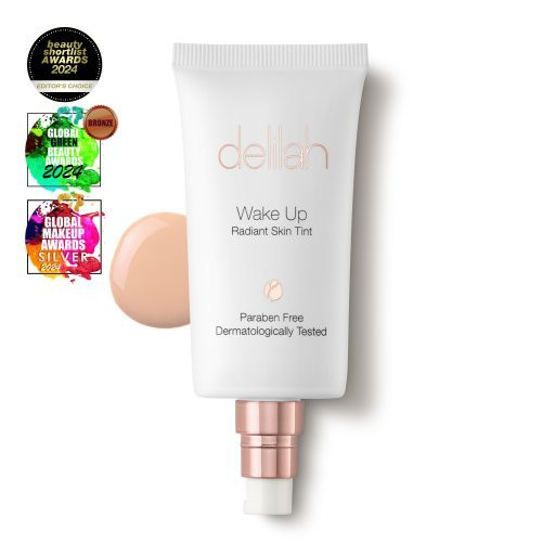 Delilah Švytėjimo suteikiantis tonuojantis veido kremas Wake Up Radiant Skin Tint