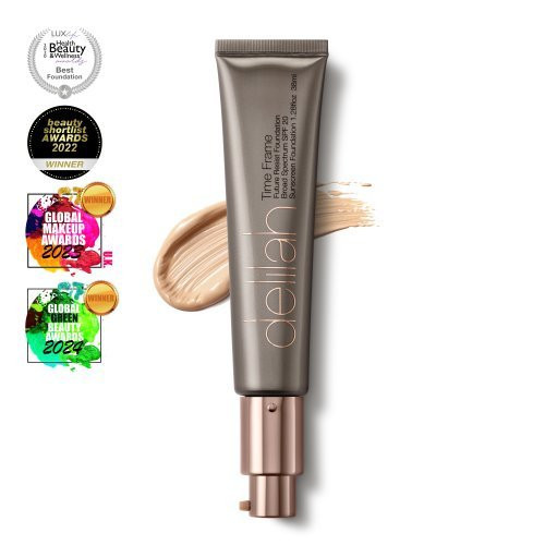 Delilah Švytėjimo suteikiantis makiažo pagrindas Time Frame Future Resist Foundation SPF 20