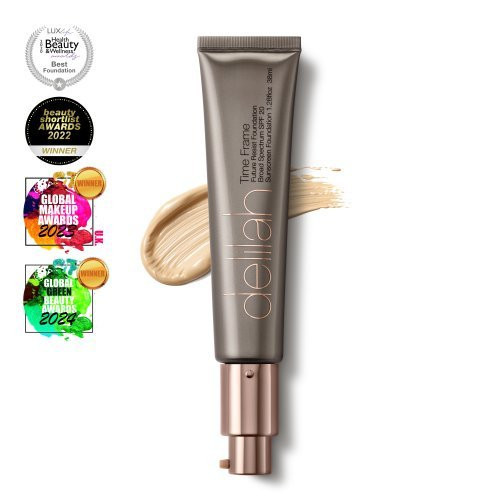 Delilah Švytėjimo suteikiantis makiažo pagrindas Time Frame Future Resist Foundation SPF 20