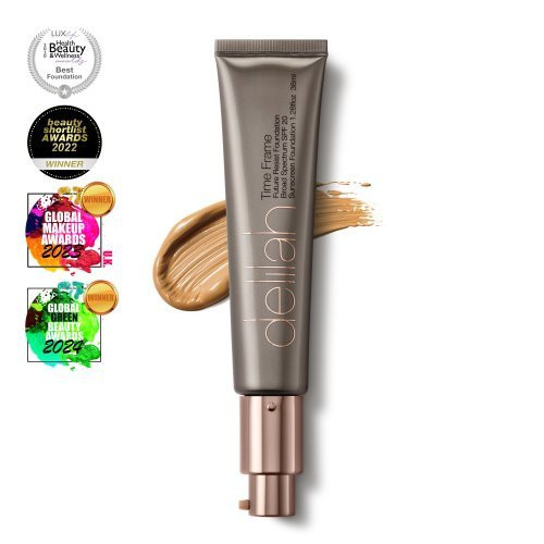 Delilah Švytėjimo suteikiantis makiažo pagrindas Time Frame Future Resist Foundation SPF 20