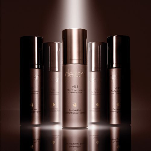 Delilah Gerai maskuojantis skystas makiažo pagrindas Alibi The Perfect Cover Fluid Foundation