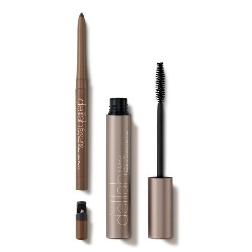 Delilah Blakstienų tušo ir akių pieštuko rinkinys Lashes & Liner Collection