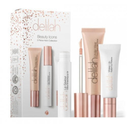 Delilah Trijų makiažo ir priežiūros priemonių rinkinys Beauty Icons 3 Piece Hero Collection