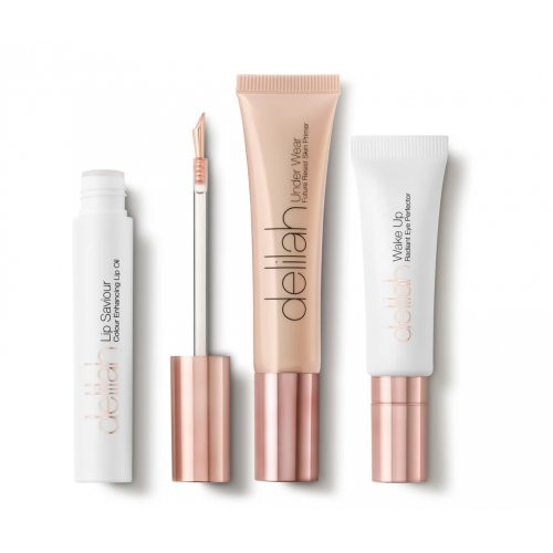 Delilah Trijų makiažo ir priežiūros priemonių rinkinys Beauty Icons 3 Piece Hero Collection