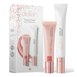 Delilah Skaistalų ir švytėjimo priemonės rinkinys Petal & Pearl Blush & Radiance Duo Peony & Moonlight