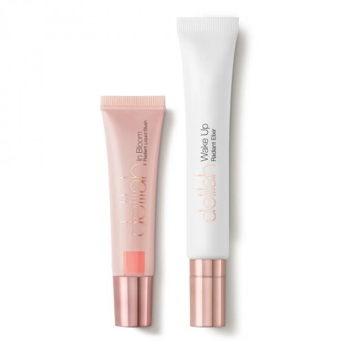 Delilah Skaistalų ir švytėjimo priemonės rinkinys Petal & Pearl Blush & Radiance Duo Tiger Lily & Candlelight