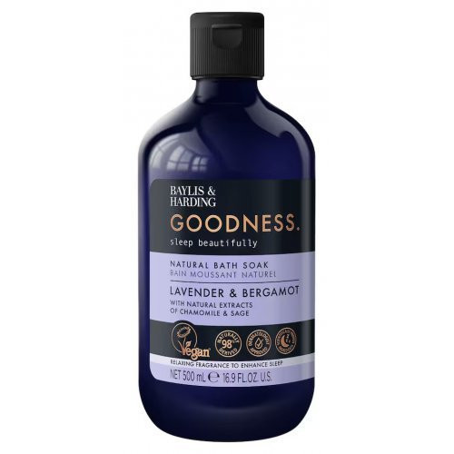 Baylis & Harding Levandų ir bergamočių aromato vonios skystis Goodness Sleep Bath Soak
