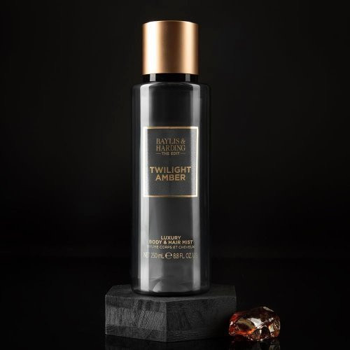 Baylis & Harding Kvapioji kūno ir plaukų dulksna The Edit Twilight Amber Body & Hair Mist