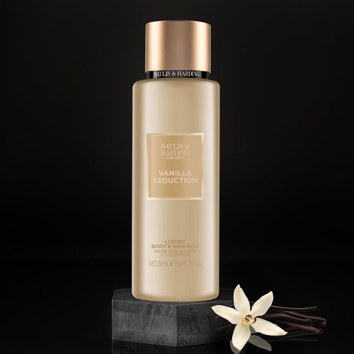 Baylis & Harding Kvapioji kūno ir plaukų dulksna The Edit Vanilla Seduction Body & Hair Mist