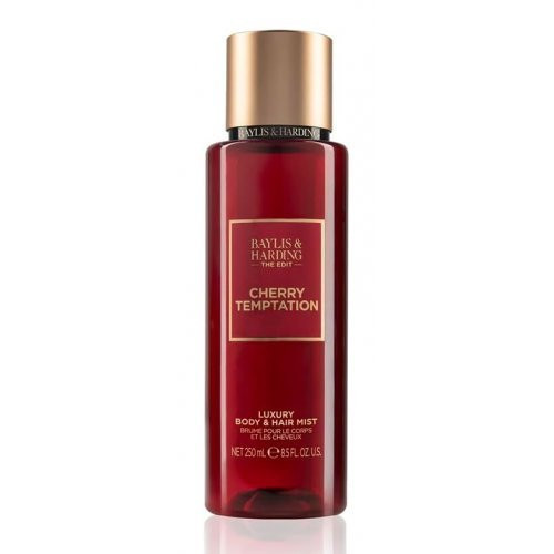 Baylis & Harding Kvapioji kūno ir plaukų dulksna The Edit Cherry Temptation Body & Hair Mist