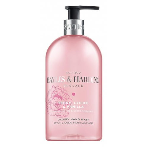 Baylis & Harding Skystas rankų muilas Peony, Lychee & Vanilla Hand Wash