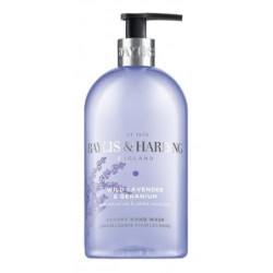 Baylis & Harding Skystas rankų muilas Wild Lavender & Geranium Hand Wash