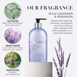 Baylis & Harding Skystas rankų muilas Wild Lavender & Geranium Hand Wash
