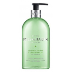 Baylis & Harding Antibakterinis skystas rankų muilas Vetiver, Cedar & Lemongrass Anti-Bacterial Hand Wash