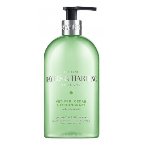 Antibakterinis skystas rankų muilas Vetiver, Cedar & Lemongrass Anti-Bacterial Hand Wash 500ml
