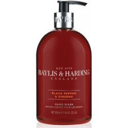 Baylis & Harding Skystas rankų muilas vyrams Men’s Black Pepper & Ginseng Hand Wash