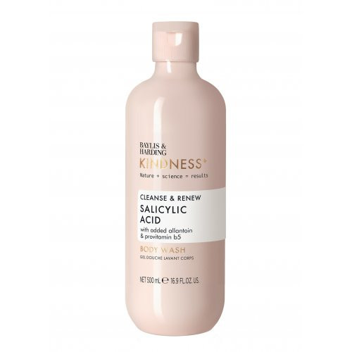Kūno prausiklis su salicilo rūgštimi Kindness+ Salicylic Acid Cleanse & Renew Body Wash 500ml