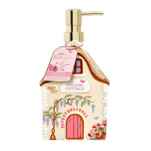 Skystas rankų muilas keraminiame namelyje Royale Garden Luxury Ceramic Handwash Gift 650ml