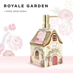 Baylis & Harding Skystas rankų muilas keraminiame namelyje Royale Garden Luxury Ceramic Handwash Gift