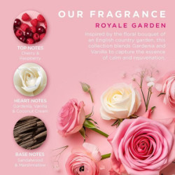 Baylis & Harding Skystas rankų muilas keraminiame namelyje Royale Garden Luxury Ceramic Handwash Gift