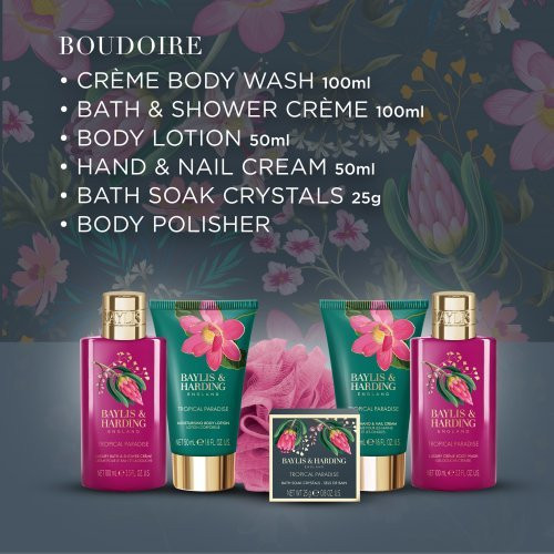 Baylis & Harding Kūno priežiūros dovanų rinkinys Boudoire Luxury Pamper Present Gift Set