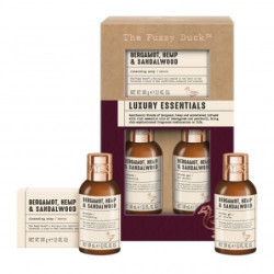 Baylis & Harding Kūno ir plaukų priežiūros rinkinys vyrams The Fuzzy Duck Bergamot, Hemp & Sandalwood Luxury Tall Trio Set