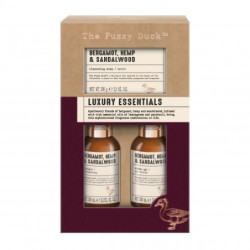 Baylis & Harding Kūno ir plaukų priežiūros rinkinys vyrams The Fuzzy Duck Bergamot, Hemp & Sandalwood Luxury Tall Trio Set