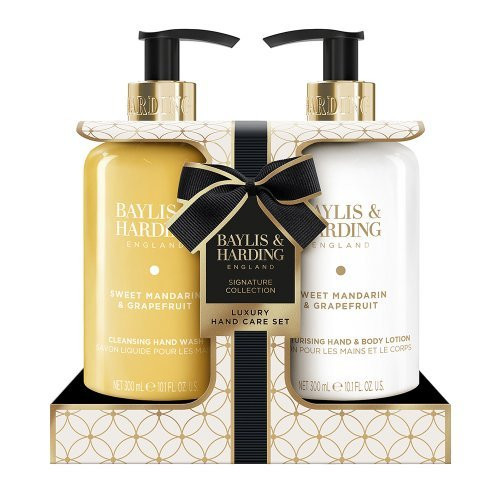 Rankų priežiūros priemonių rinkinys Sweet Mandarin & Grapefruit Luxury Hand Care Gift Set 2x300ml
