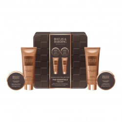 Baylis & Harding Kūno ir plaukų priežiūros rinkinys vyrams Black Pepper & Ginseng The Essentials Tin Kit Gift Set
