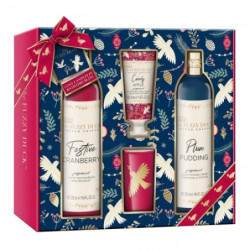 Baylis & Harding Kūno priežiūros rinkinys su kvapiąja žvake The Fuzzy Duck Winter Wonderland Luxury Candle Gift Set