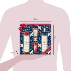 Baylis & Harding Kūno priežiūros rinkinys su kvapiąja žvake The Fuzzy Duck Winter Wonderland Luxury Candle Gift Set