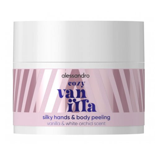 Vanilės kvapo rankų ir kūno šveitiklis Cozy Vanilla Silky Hands & Body Peeling 50ml 