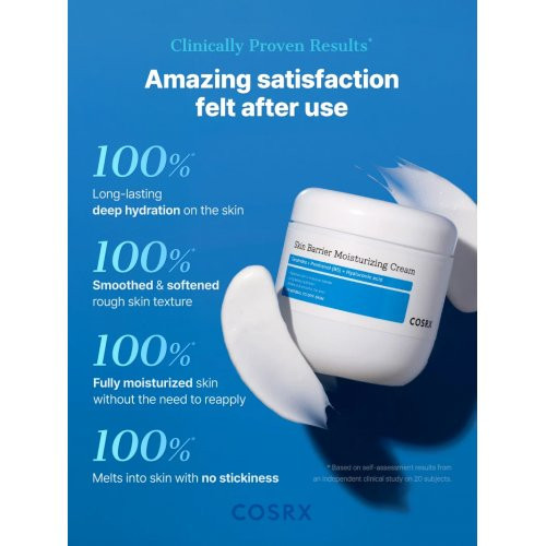 COSRX Drėkinamasis veido ir kūno kremas su keramidais Skin Barrier Moisturizing Cream